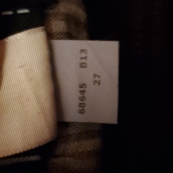 7 For All Mankind Waxed Distressed Women's Skinny Brown Pants - Size 27 - Picture 11 of 13